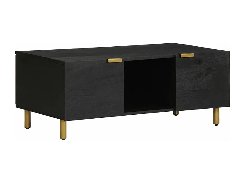 Couchtisch Schwarz 100x54x40 cm Holzwerkstoff