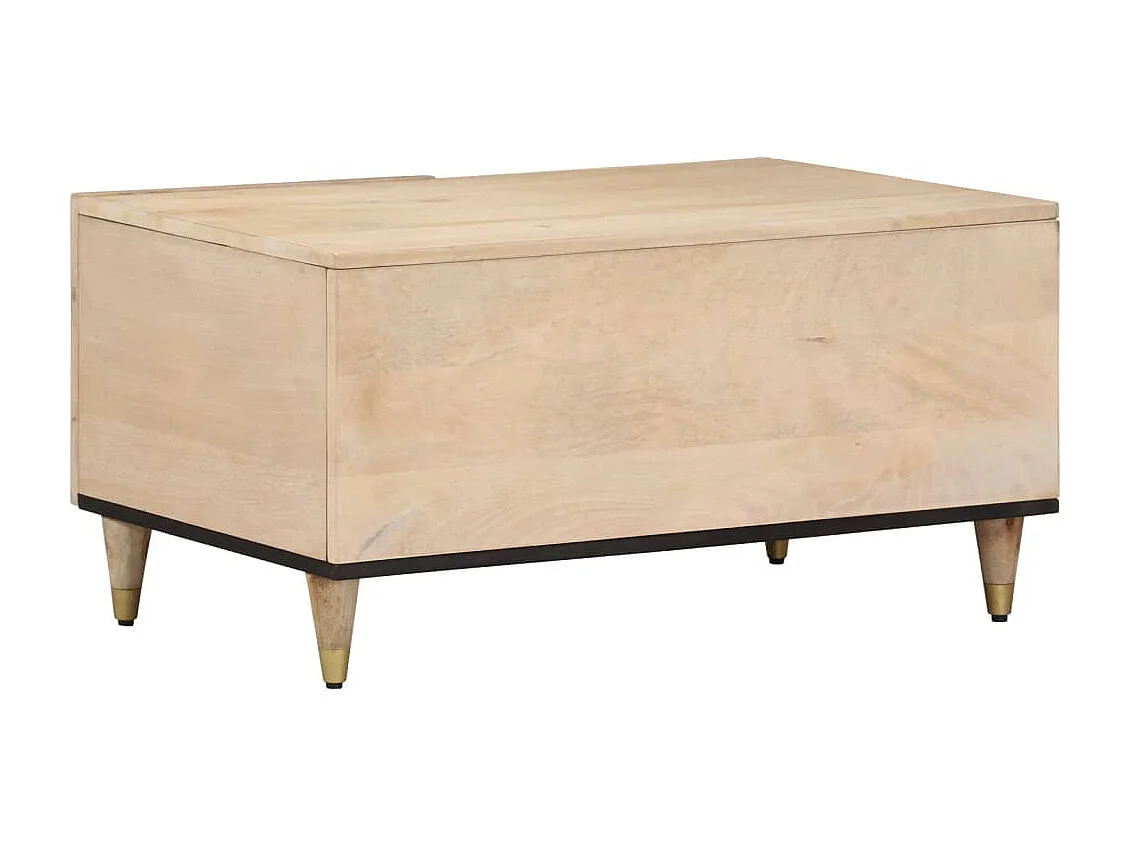 Salontafel 80x50x40 cm massief mangohout