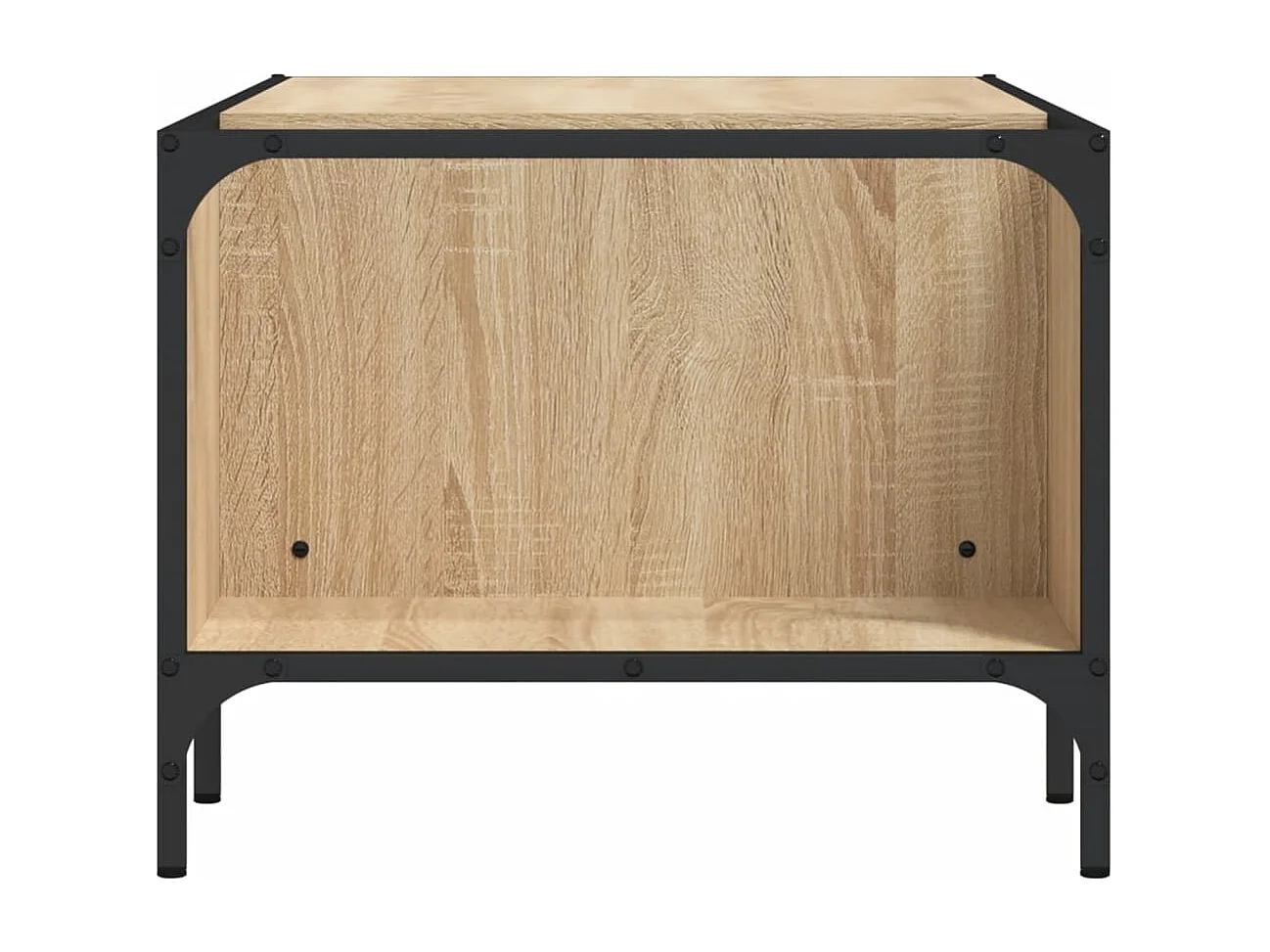 Table basse support chêne sonoma 100x51x40cm bois d'ingénierie