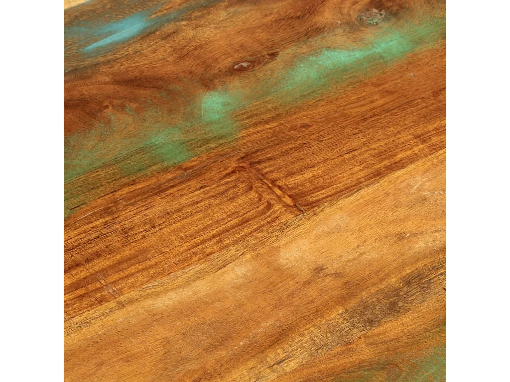 Table basse 100x55x45 cm bois de récupération massif