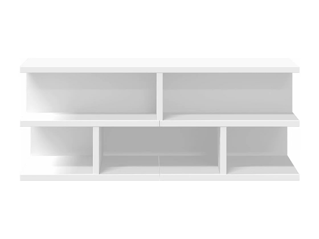 Mesa de centro madera de ingeniería blanco 70x70x29 cm