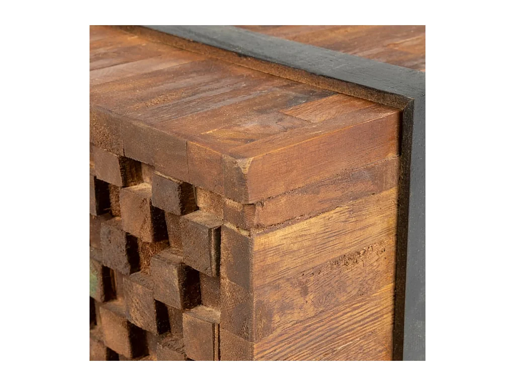 Table basse 110x45x38 cm bois de teck solide