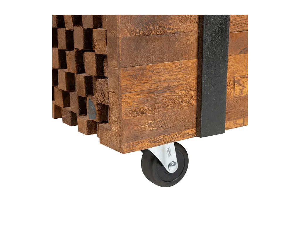 Table basse 110x45x38 cm bois de teck solide