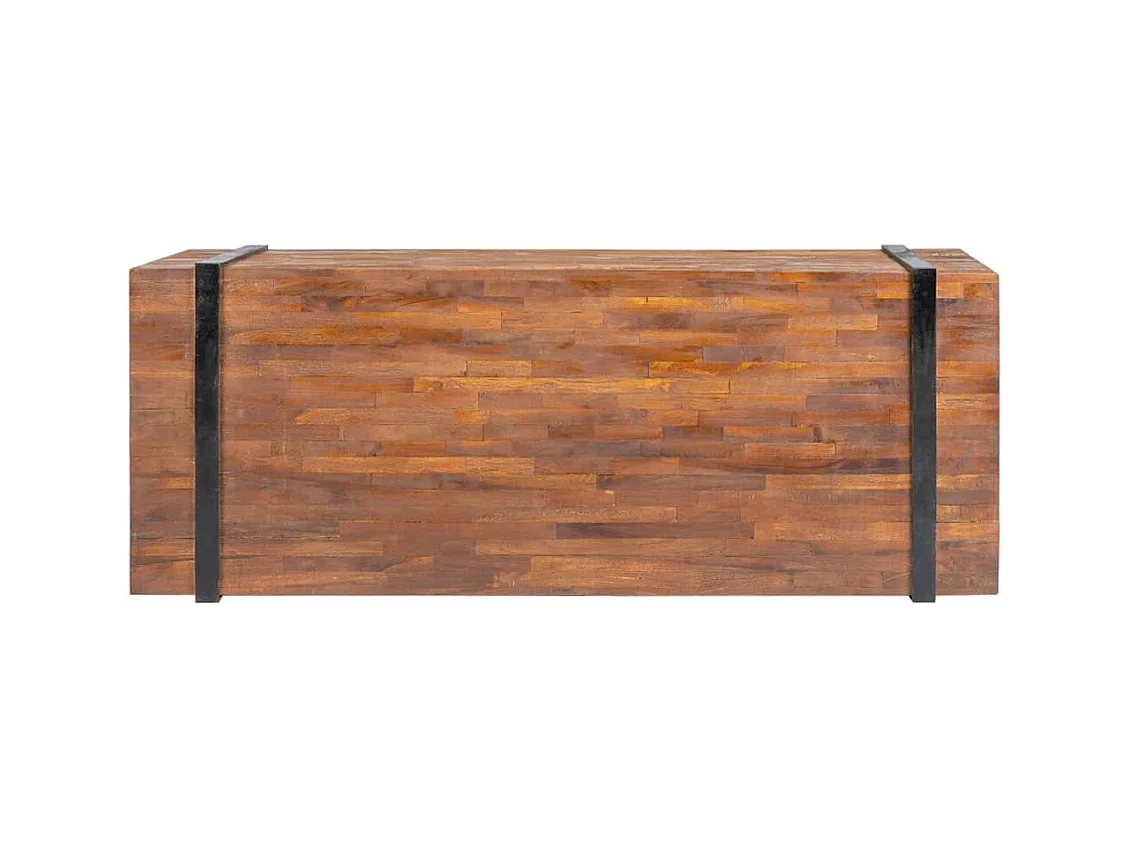 Table basse 110x45x38 cm bois de teck solide
