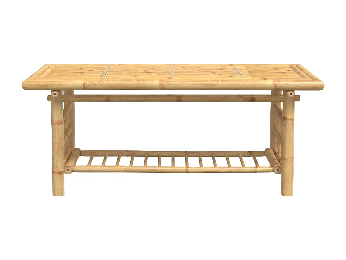 Couchtisch 110x55x45 cm Bambus