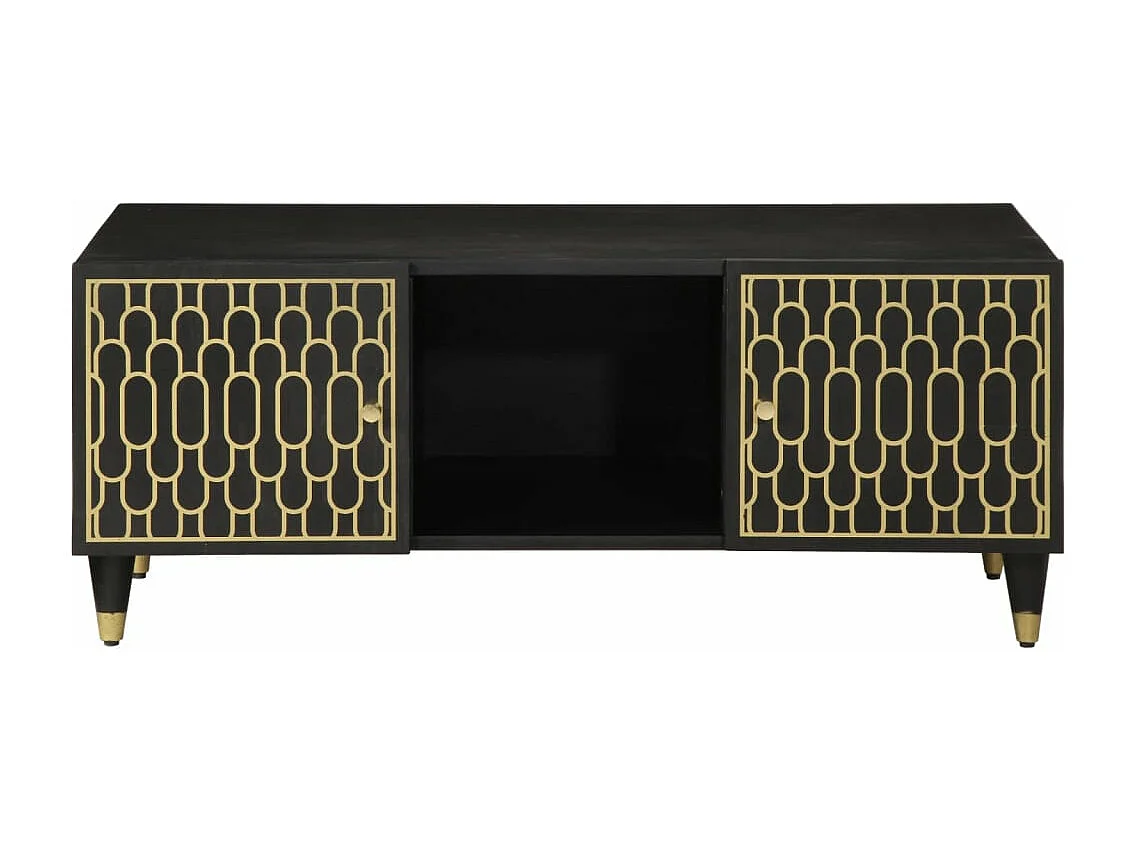 Table basse 100x54x40 cm bois de manguier massif