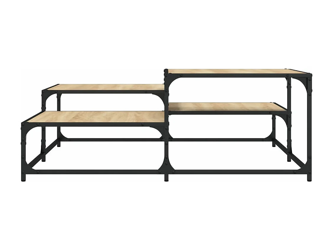 Couchtisch Sonoma-Eiche 107x107x40 cm Holzwerkstoff