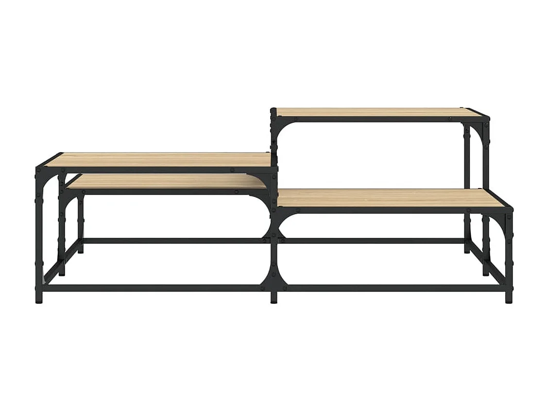 Couchtisch Sonoma-Eiche 107x107x40 cm Holzwerkstoff