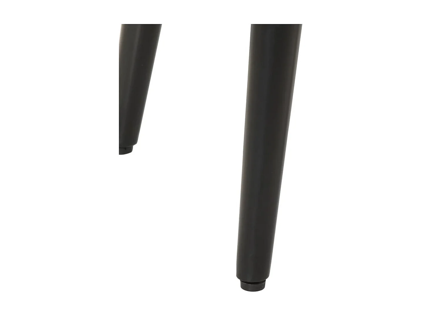 Couchtisch 45x45x40 cm Massivholz Mango und Eisen