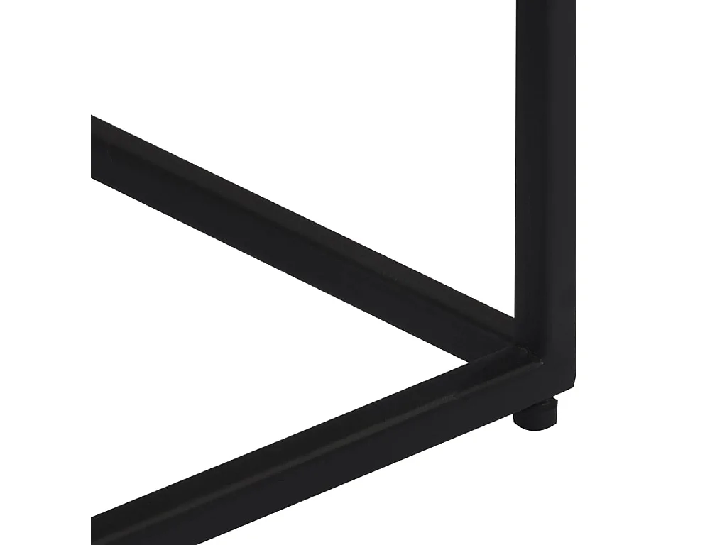 Satztische 3 Stk. Massivholz Teak