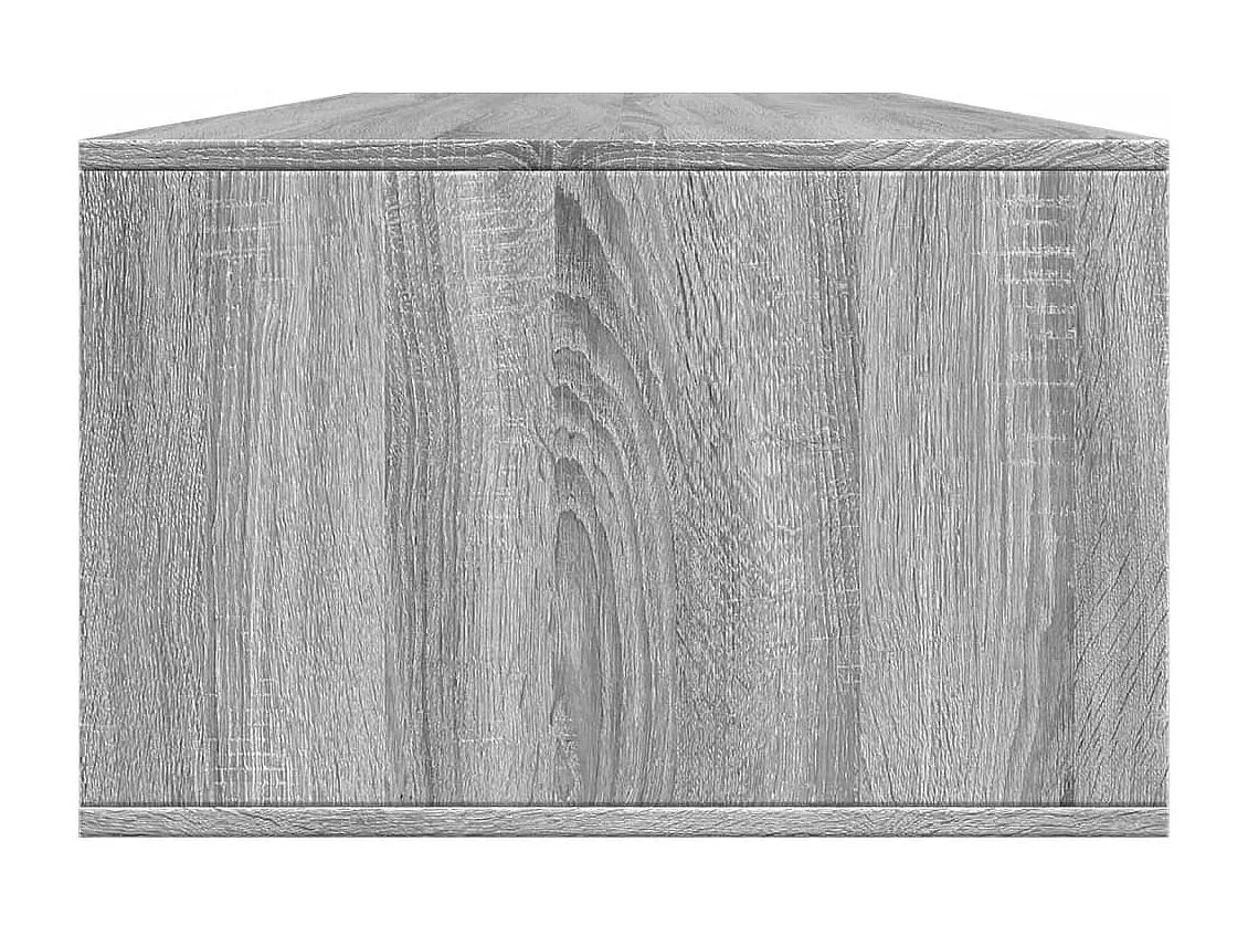 Table basse sonoma gris 102x55x35 cm bois d'ingénierie