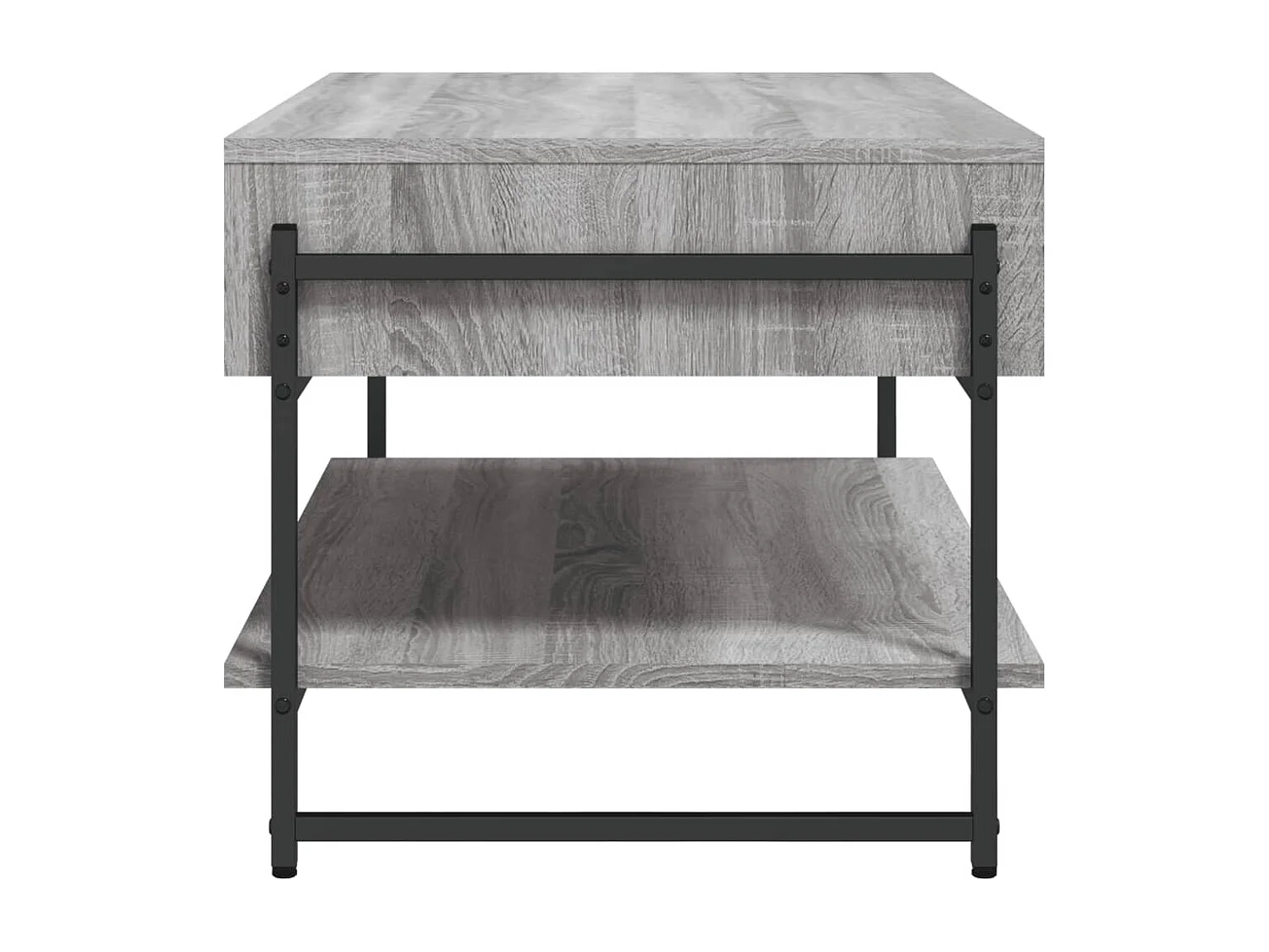 Mesa de centro 90x50x45 cm derivados de madeira cinzento sonoma