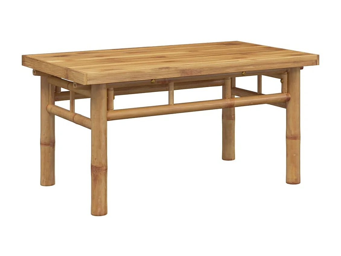 Table basse 70x40x35 cm bambou