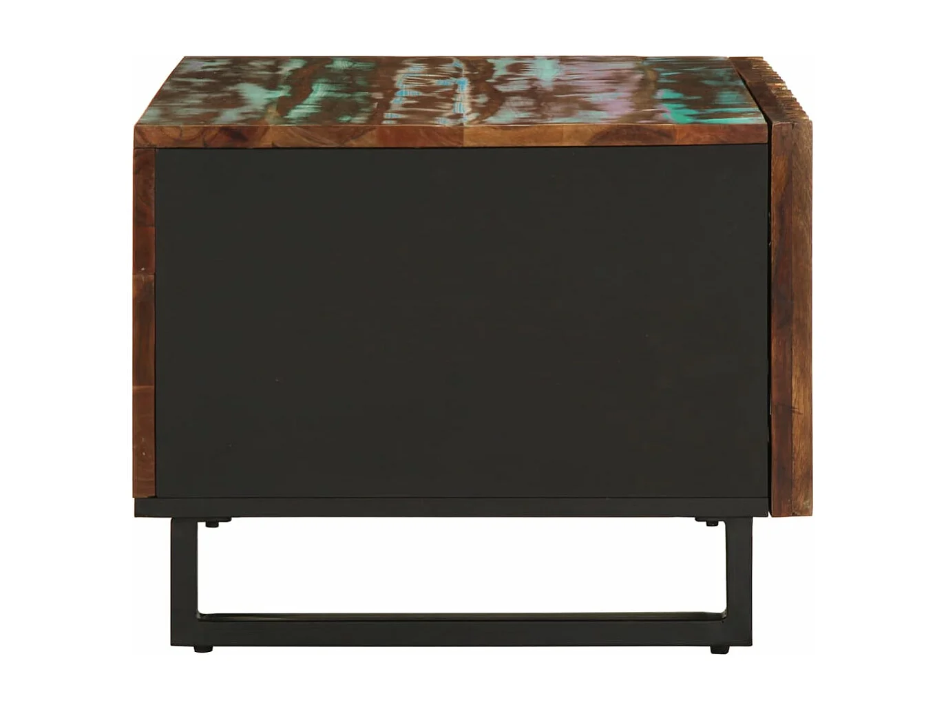 Table basse 80x51x40 cm bois massif d'acacia