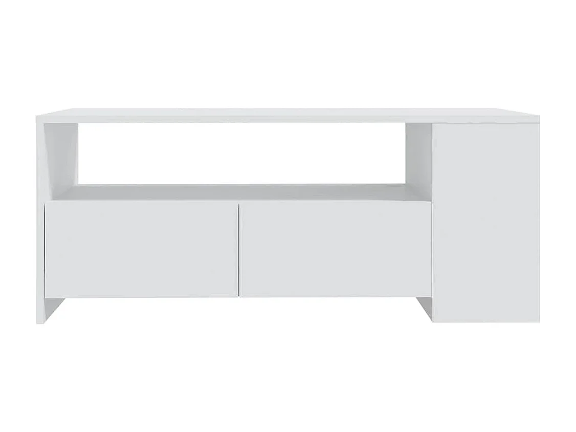 Mesa de centro 102x55x42 cm derivados de madeira branco