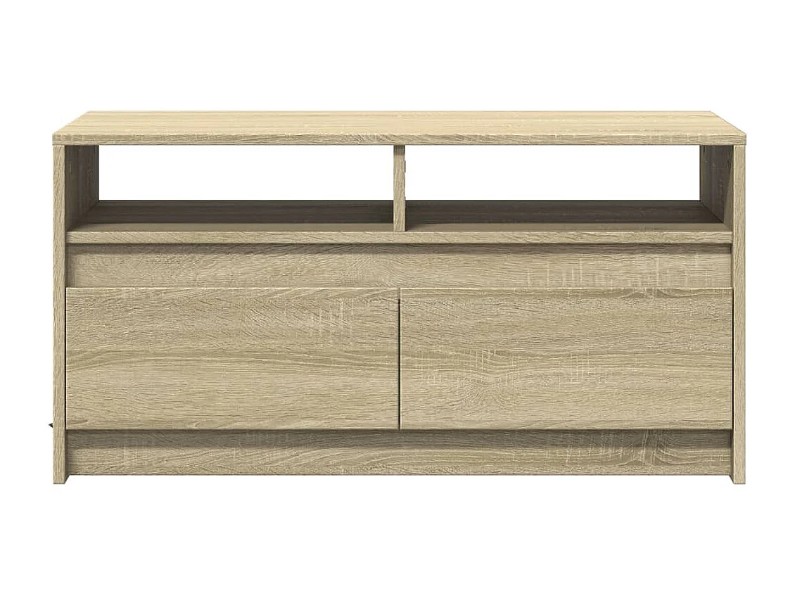 LED-Couchtisch Sonoma-Eiche Holzwerkstoff