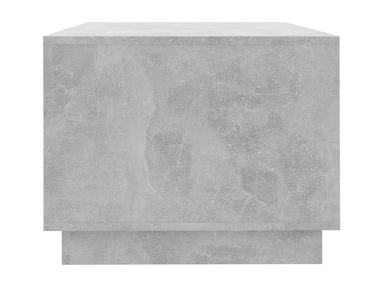 Mesa de centro 102x55x43 cm aglomerado cinzento cimento