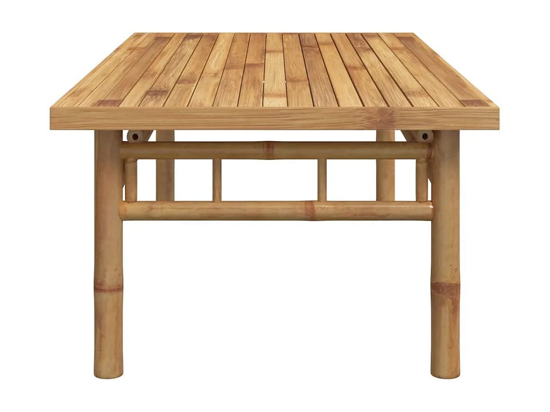 Table basse 110x55x35 cm bambou