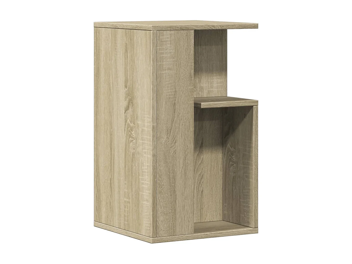 Table d'appoint chêne sonoma 35x35x60 cm bois d'ingénierie