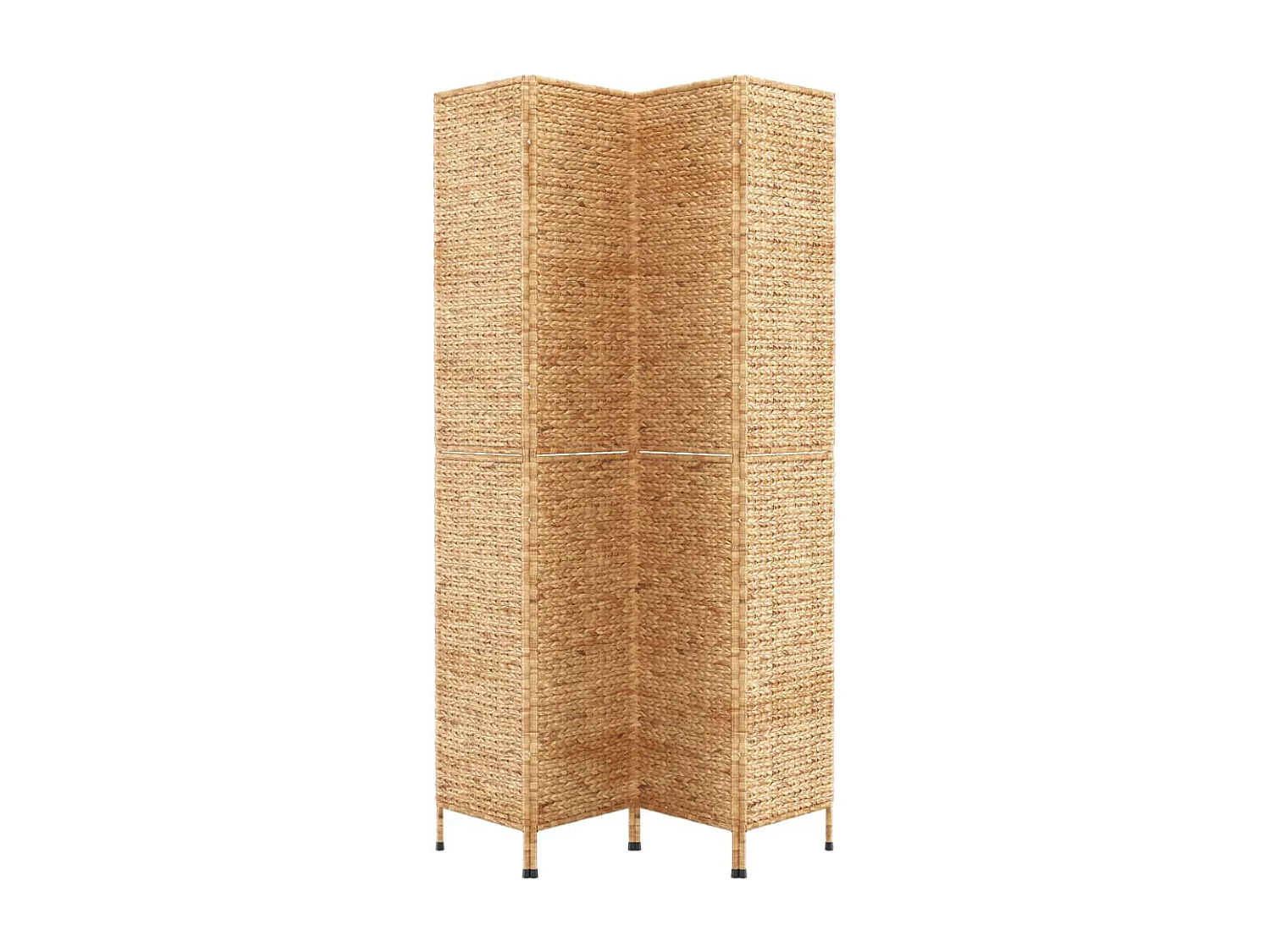 Parede divisória 4 painéis 163x180 cm aguapé