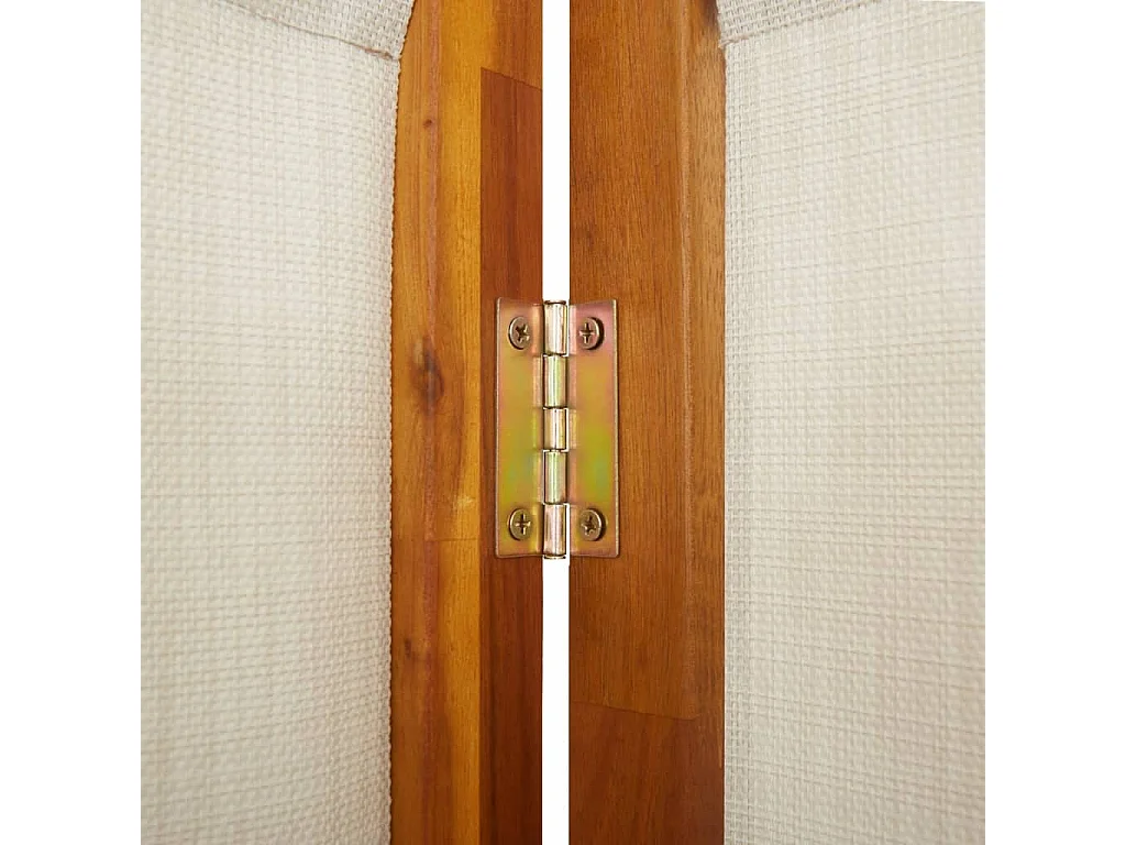 Parete divisoria 3 pannelli grigio chiaro 210x180 cm