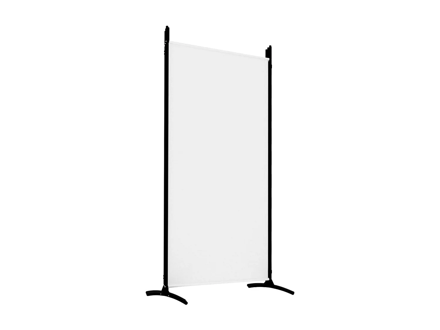 Parede divisória 5 painéis Branco 433x180 cm Tecido