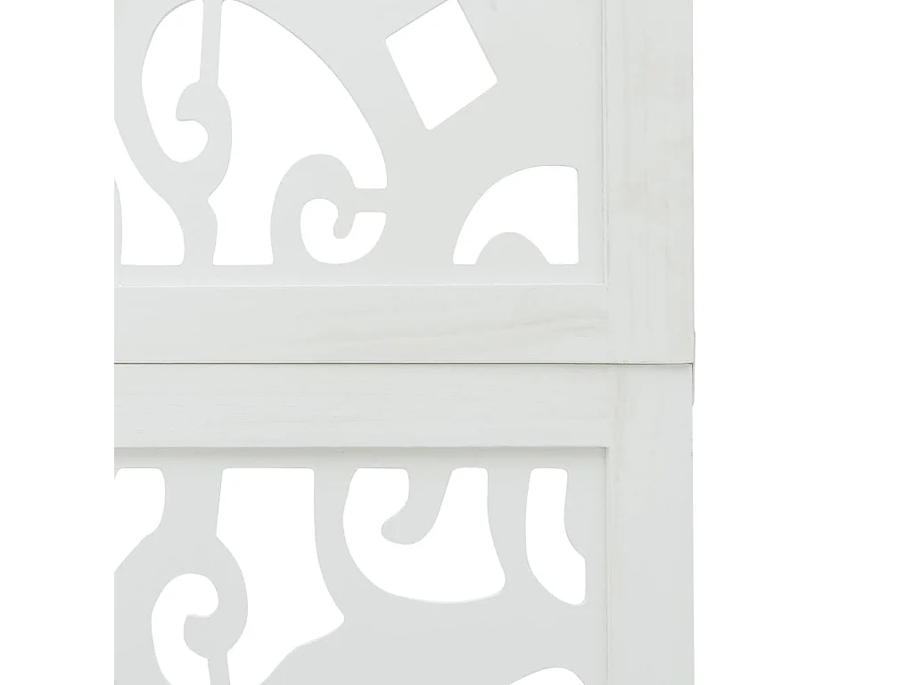 Tabique 6 paneles madera maciza de paulonia blanca