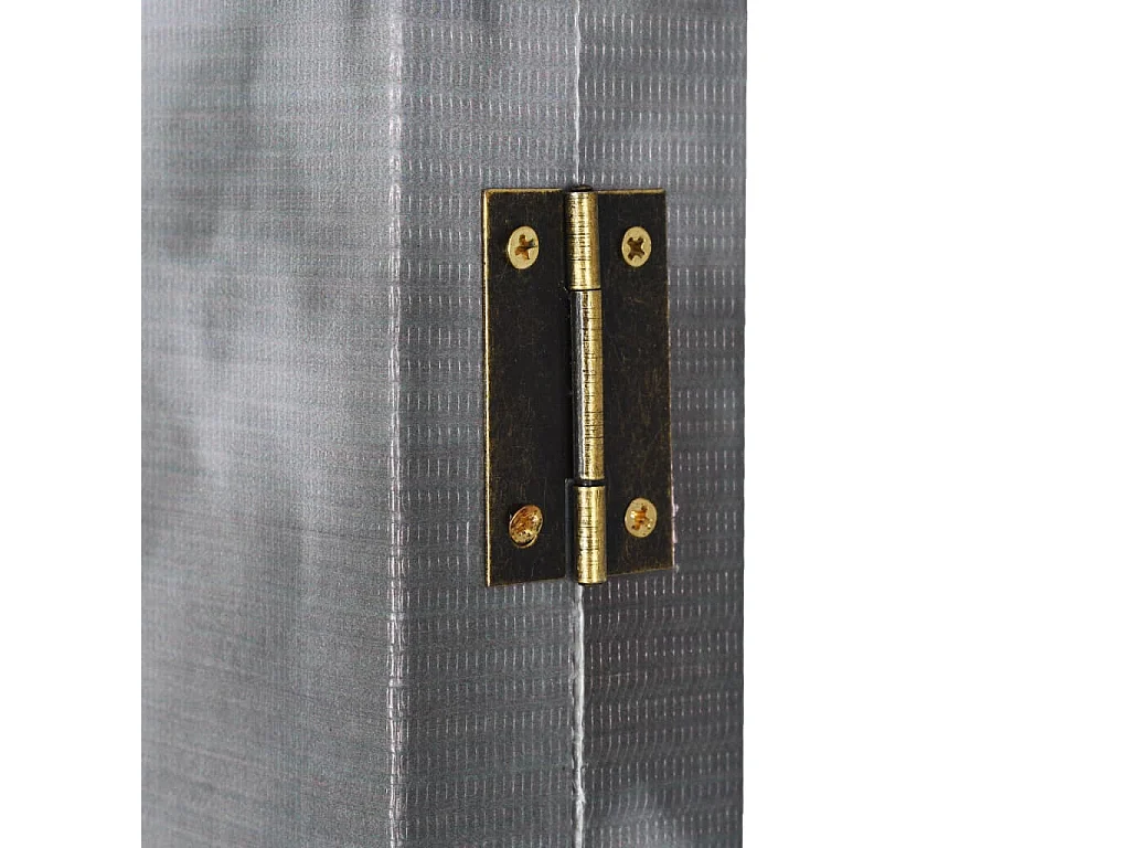 Cloison de séparation 228 x 170 cm Bus londonien Noir et blanc