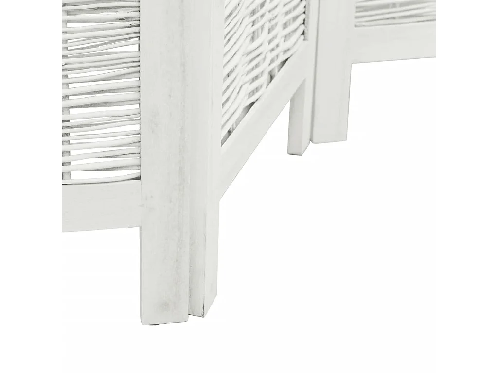 Tabique 6 paneles madera maciza de paulonia blanca