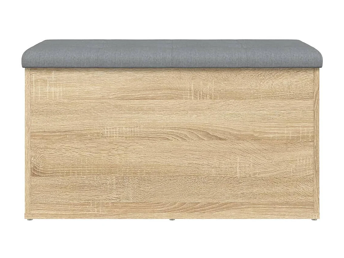 Panca contenitore in rovere Sonoma 82x42x45 cm in derivati del legno