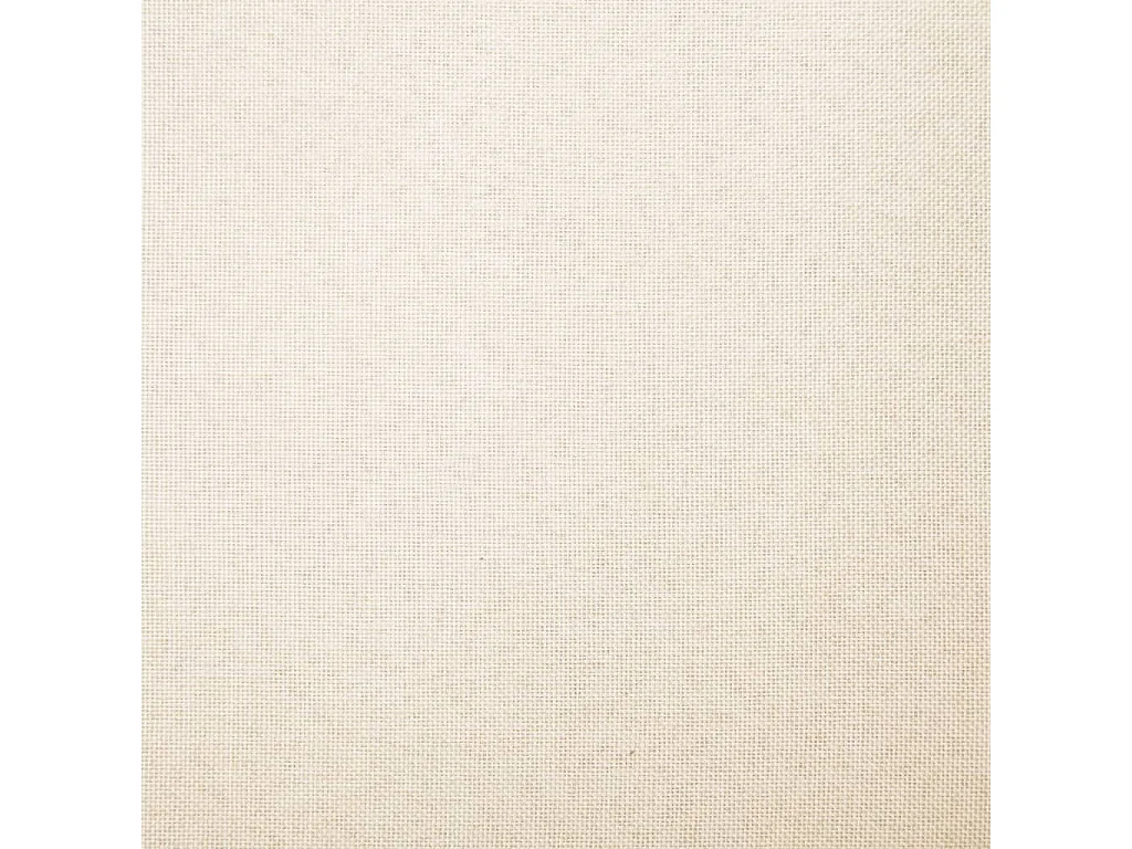 Banco 139,5 cm Poliéster Creme