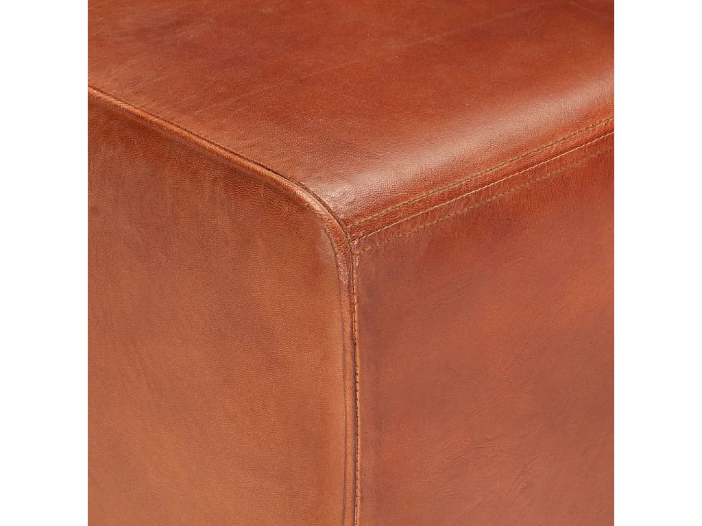 Banc cheval d'arçon vintage Cuir véritable de chèvre