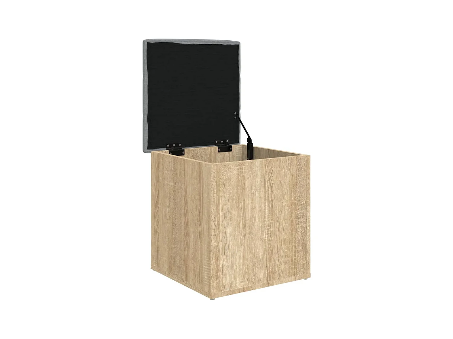 Banc de rangement chêne sonoma 42x42x45 cm bois d'ingénierie