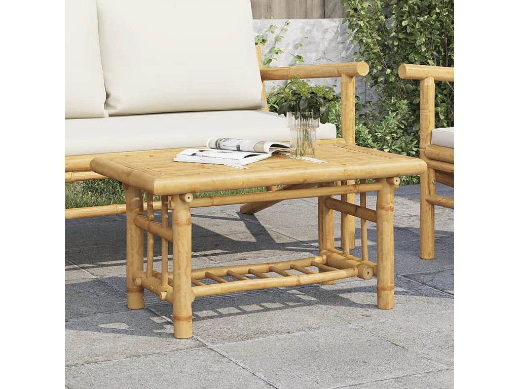 Mesa de centro 70x45x36 cm bambu