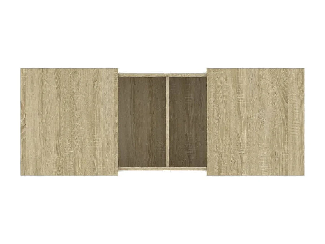 Tavolino da Salotto Rovere Sonoma 100x55x40cm Legno Multistrato