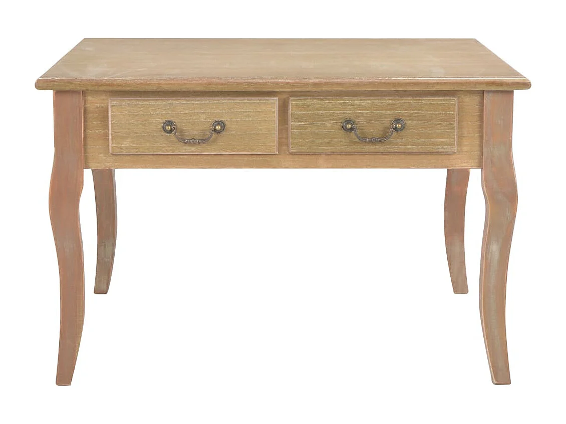 Tavolino da Caffè Marrone 80x80x50 cm in Legno