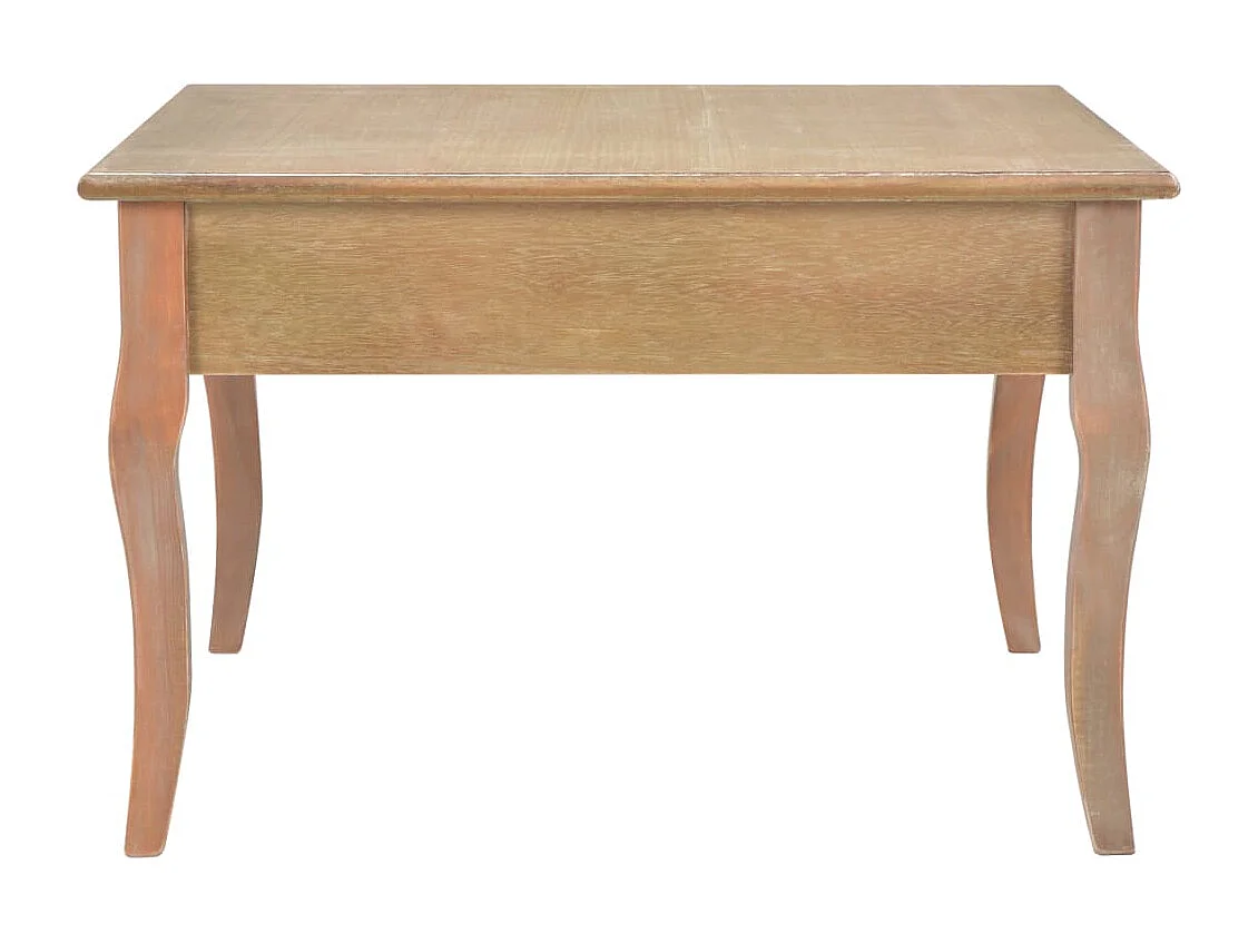 Tavolino da Caffè Marrone 80x80x50 cm in Legno