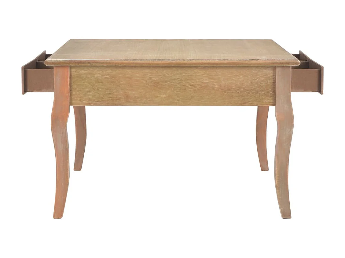 Tavolino da Caffè Marrone 80x80x50 cm in Legno