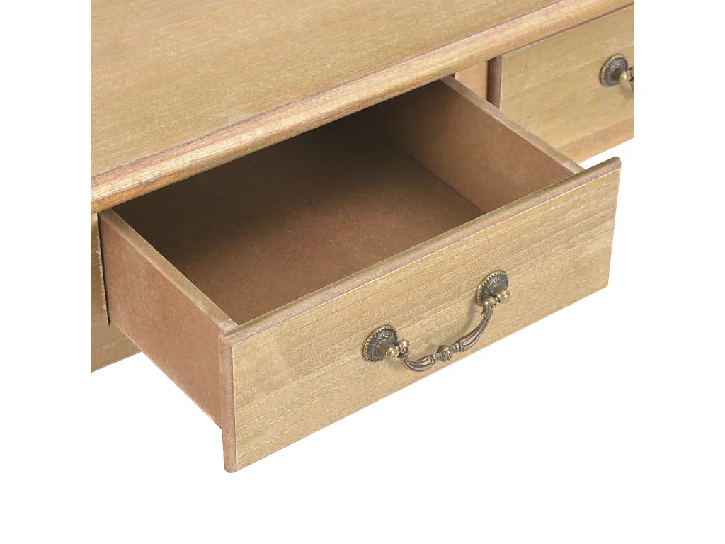 Tavolino da Caffè Marrone 80x80x50 cm in Legno