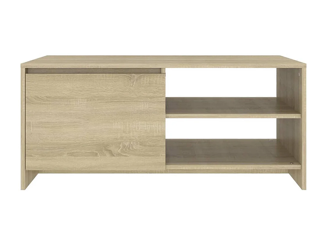Tavolino da Salotto Rovere Sonoma 102x50x45cm Legno Multistrato