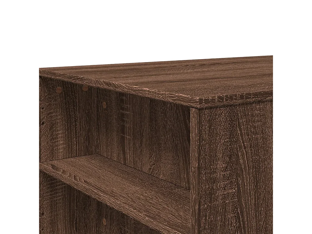 Couchtisch Braun Eichen-Optik 102x55x42 cm Holzwerkstoff