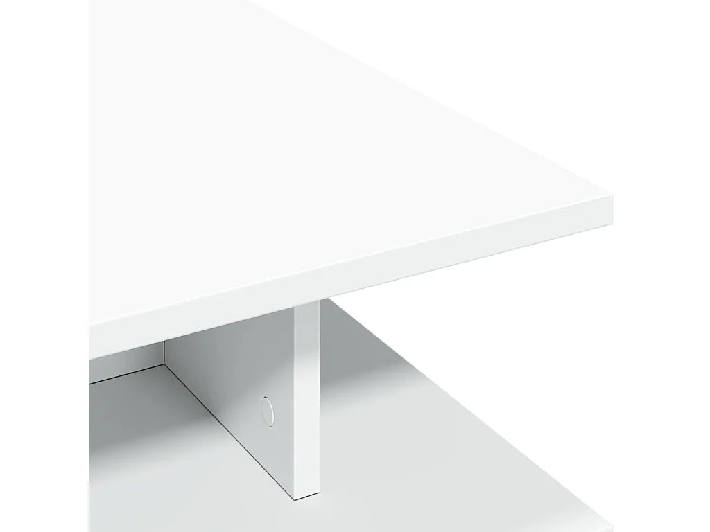 Mesa de centro 102x55x35 cm derivados de madeira branco