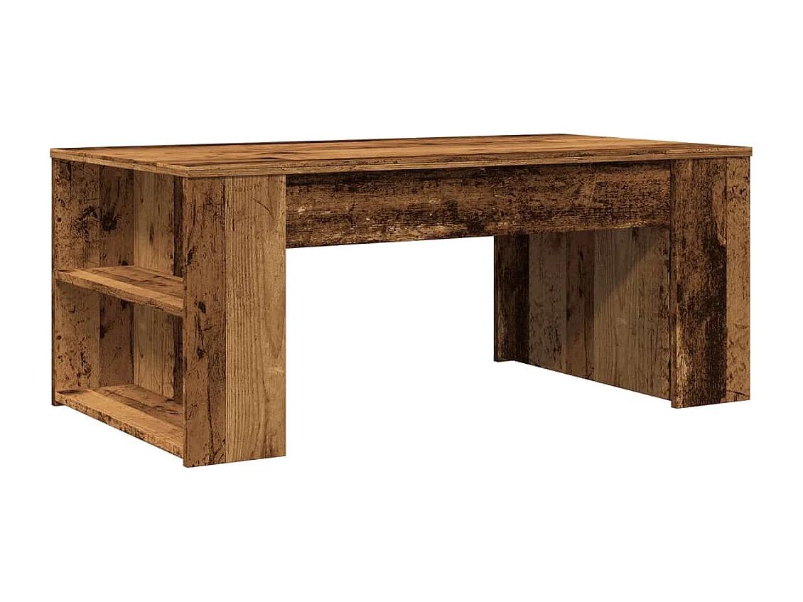 Couchtisch Altholz-Optik 102x55x42 cm Holzwerkstoff