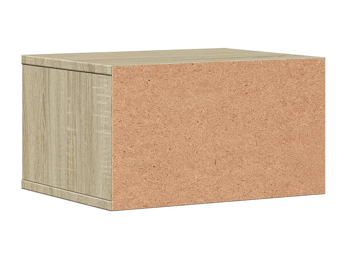 Suporte para impressora carvalho Sonoma 40x32x22,5 cm madeira projetada