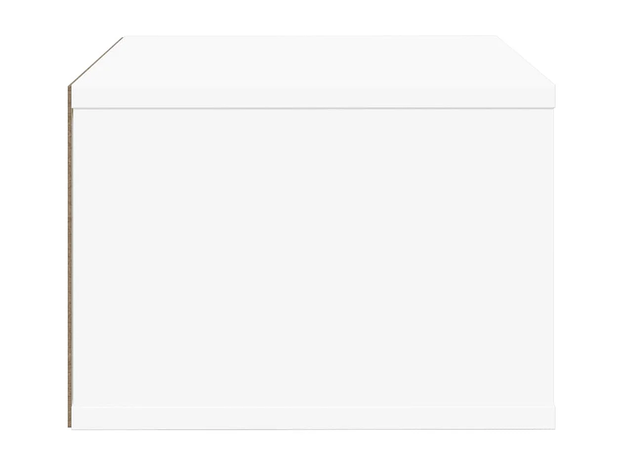 Supporto stampante bianco 40x32x22,5 cm in MDF