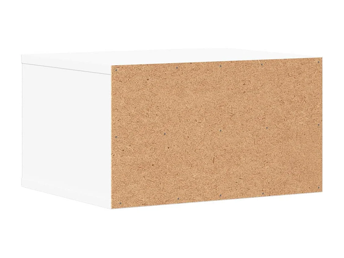 Soporte impresora blanco 40x32x22,5 cm madera contrachapada