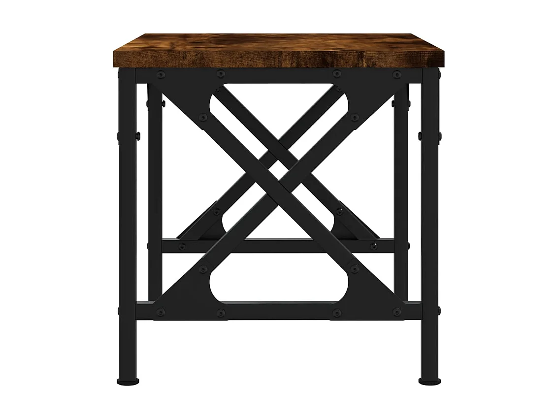 Supporto per stampante rovere affumicato 40x30x31 cm in derivati del legno