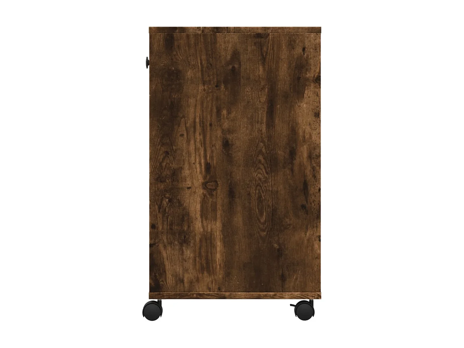 Support d'imprimante avec roulettes chêne fumé 60x40x68,5 cm