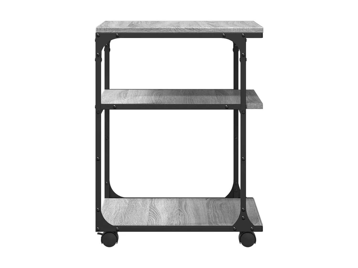 3-stufiger Druckerständer Sonoma Grey 43x48x64 cm