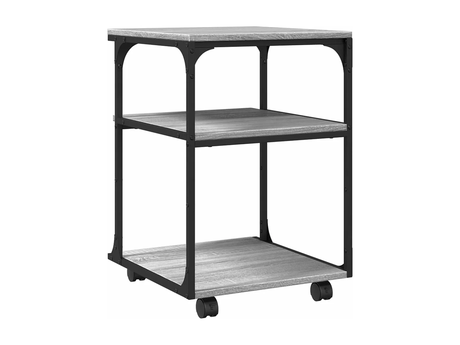 3-stufiger Druckerständer Sonoma Grey 43x48x64 cm